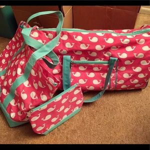 Three Piece Whale Luggage Set
